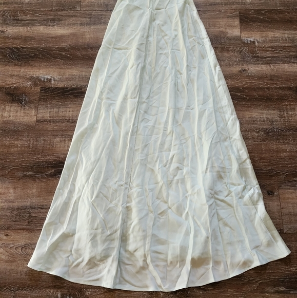 Jonathan Simkhai Finley Gown In Salt Water Size 2 - Picture 13 of 16
